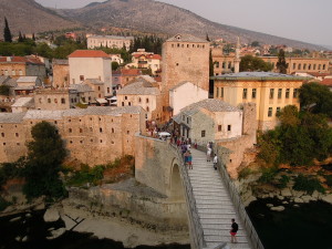 Mostar from Bridge Tower