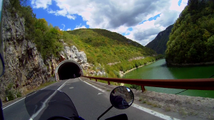 The main road from Banja Luka to Jajce.