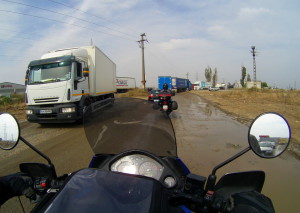 Road around Arad, under development